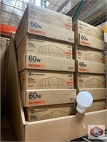 LED bulb lights 32 packs. of 8 pcs  8.5 watts