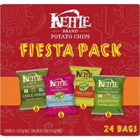 Kettle Brand Potato Chips Fiesta Variety Pack