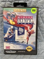 SEGA GENESIS OLYMPIC GAMES GAME W/ ORIGINAL