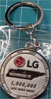 LG Challenge coin keychain