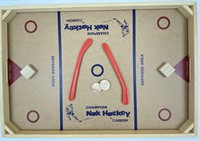 Wooden Table Top Hockey Game