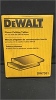 DEWALT 13 in. Folding Tables for Planer (Sealed)