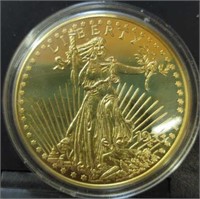 Walking Liberty challenge coin