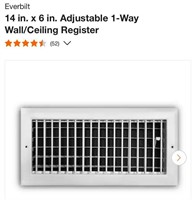 1-Way Wall/Ceiling Register