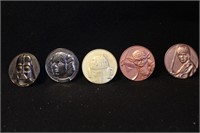 Lot of 4 Star Wars Medal's