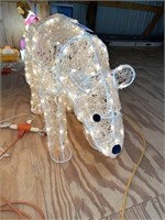 Lighted outdoor bear 24" x 34"