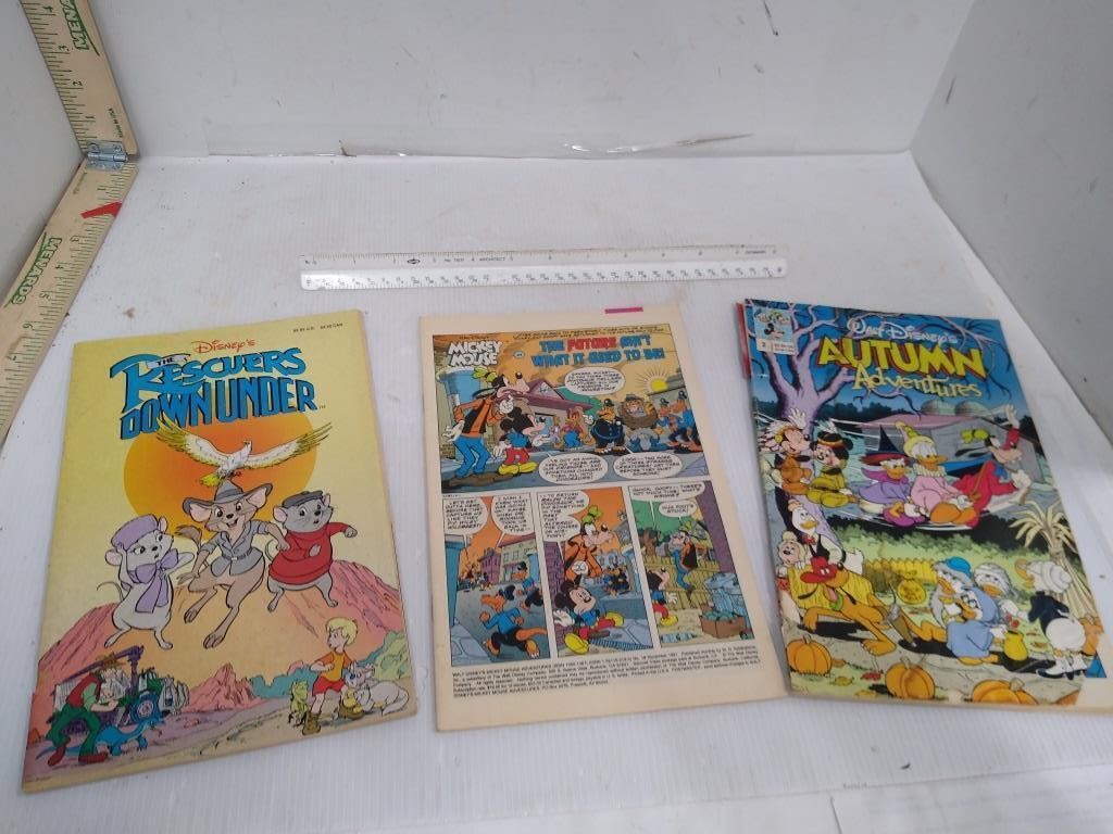 Disney Comic Books The Rescuers Down Under, The