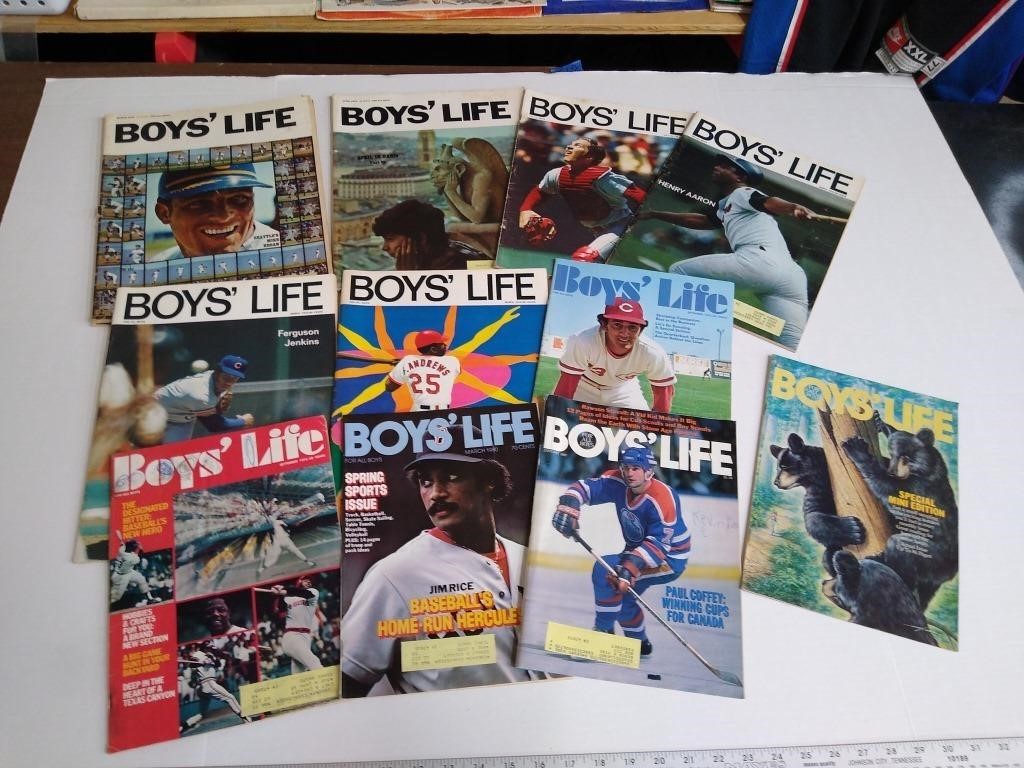 Boy'S Life Magazine Assorted 1970-1987