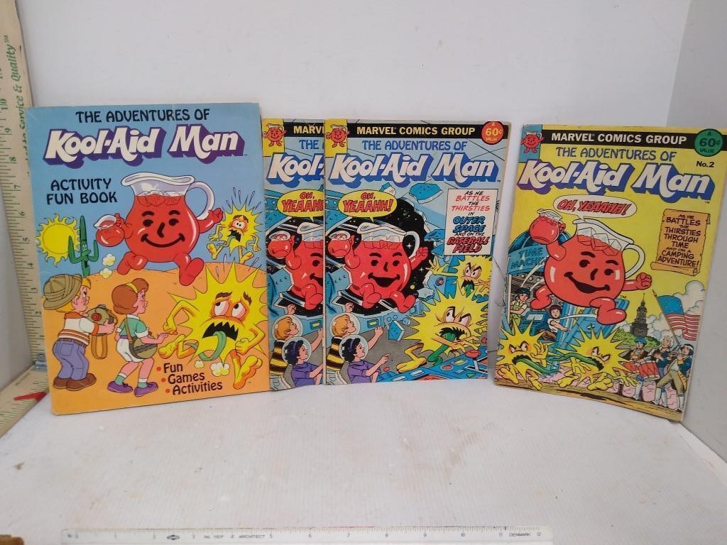Kool-Aid Man Coloring Book Comic Book 1983 Comic