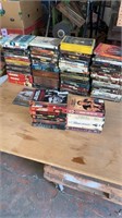80+ DVD’s plus some VHS Tapes