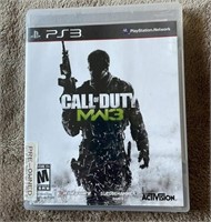 PS3 call of duty mw3 w/ book & case
