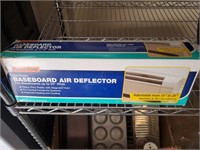 Baseboard Air Deflector