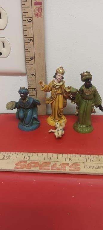 Plastic 3 Kings and Baby
