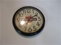 Harley Davidson Clock 8.5" Across