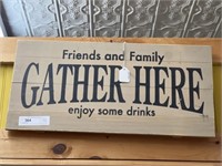 Wooden Sign