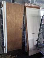 (3) DOORS & (1) SCREEN DOOR-APPEARS UNUSED