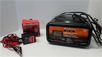 2 MOTOMASTER BATTERY CHARGERS