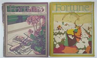 Lot of 2 1930's Fortune Magazines