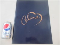 Grand livret souvenir Celine Dion