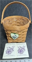 Longaberger '94 Basket w Liner