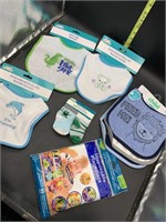 New baby bibs & disposable placemats