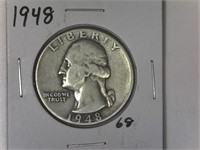 1948 Washington Quarter