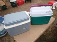 Rubber Maid & Gott 8 Poly Coolers