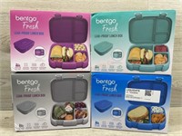 4 Bentgo lunch boxes