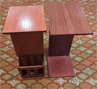 (2) Matching Magazine End Tables