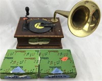 Vintage Thorens Gramophone Music Box