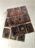 1995-96 Topps Finest Basketball Card Lot -18 Cards