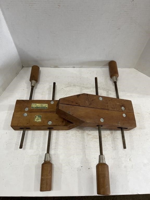 (3) Wooden Clamps