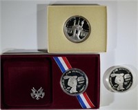 Olympic Silver Commemorative Set.