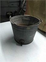Vintage milk bucket