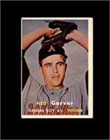 1957 Topps #285 Ned Garver VG to VG-EX+