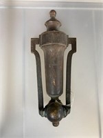 Brass door knocker