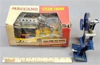 Meccano Steam Engine & Other Steam Toy