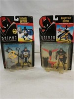 2 NOC Batman animated series action Figures
