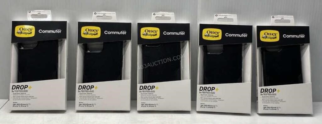 Lot of 5 OtterBox iPhone 14/13 Cases - NEW $300