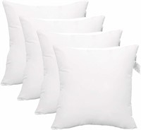 P2670  ACCENT HOME Pillow Inserts 18 x 18 - Pack