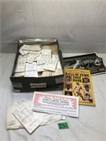 Vintage Strat-O-Matic Game Co. Baseball Stat Cards