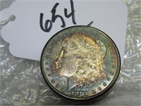 1881-S MORGAN SILVER DOLLAR VG T0 UNC