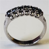 S/Sil Tourmaline Ring