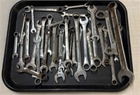 Lot of SAE Standard Combination Wrenches: Fuller,