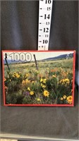 sealed 1000 pc puzzle flowers