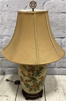 Vintage Asian Vase Lamp
