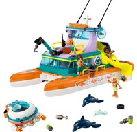 Lego Friends 41734 Sea Rescue Boat Toy Adventure
