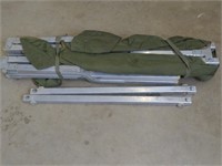 Folding Cot with Aluminum Frame