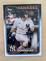 Jasson Dominguez Topps Rookie Card