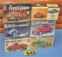 Group of vintage AMT models, AS-IS